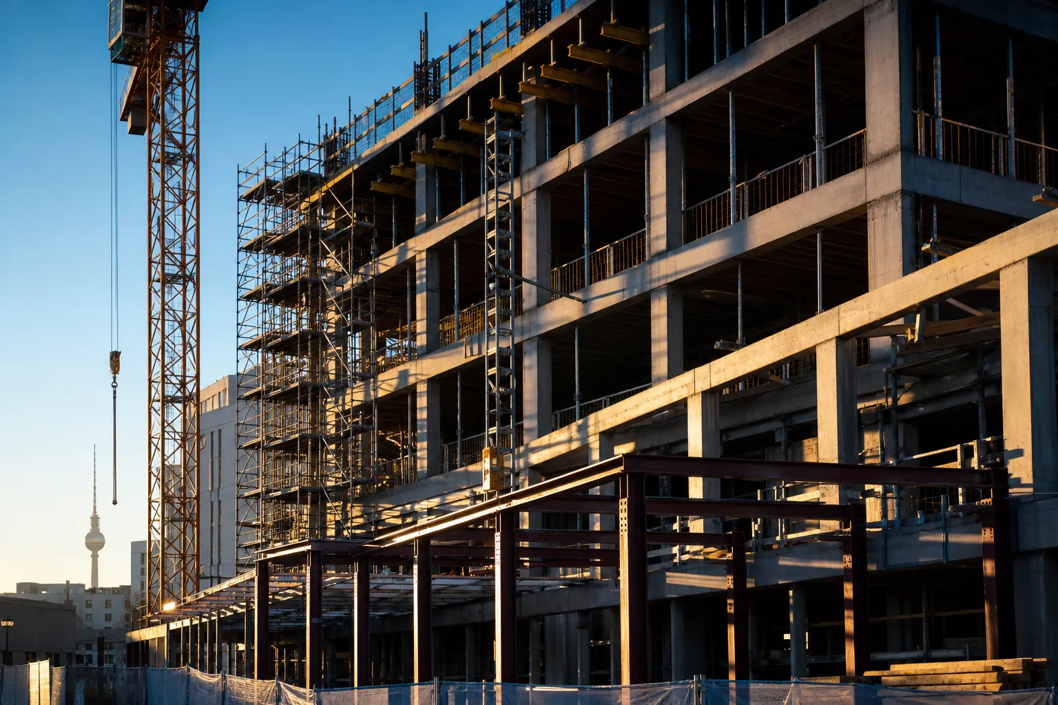 Gebäude, die Termine halten.